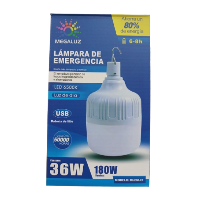 LAMPARA DE EMERGENCIA 180W